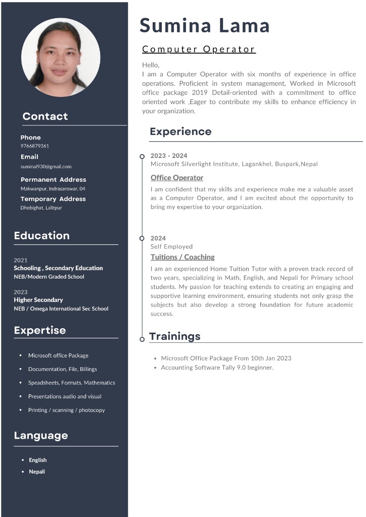 Professional CV Design